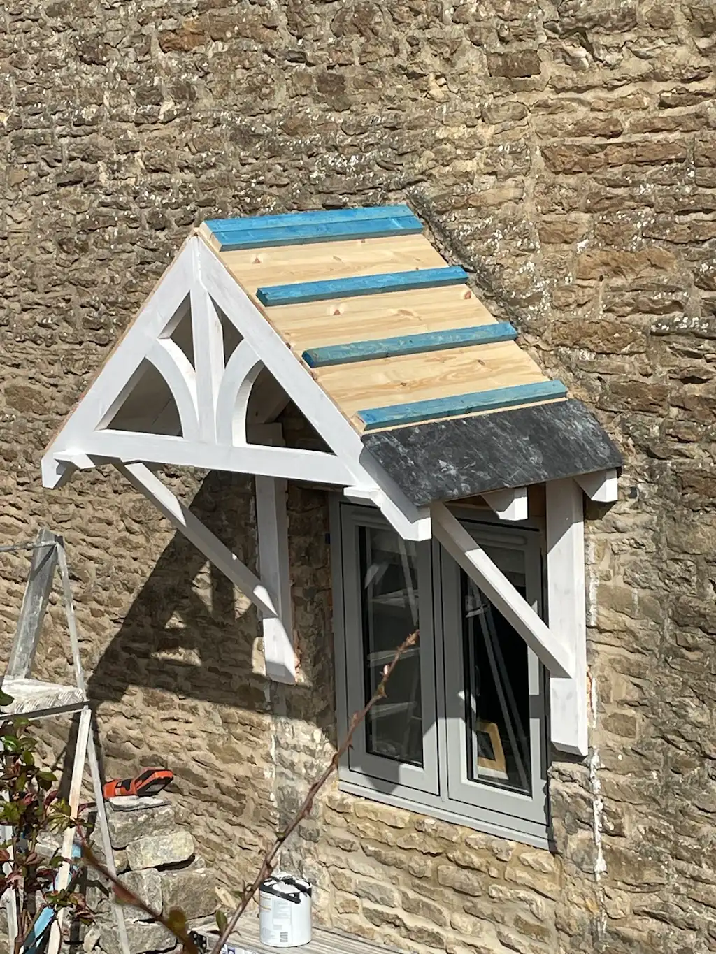 Bespoke Oak Porch Canopy